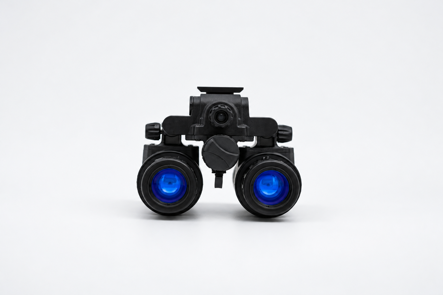 Black Tactical Night-Vision Goggles