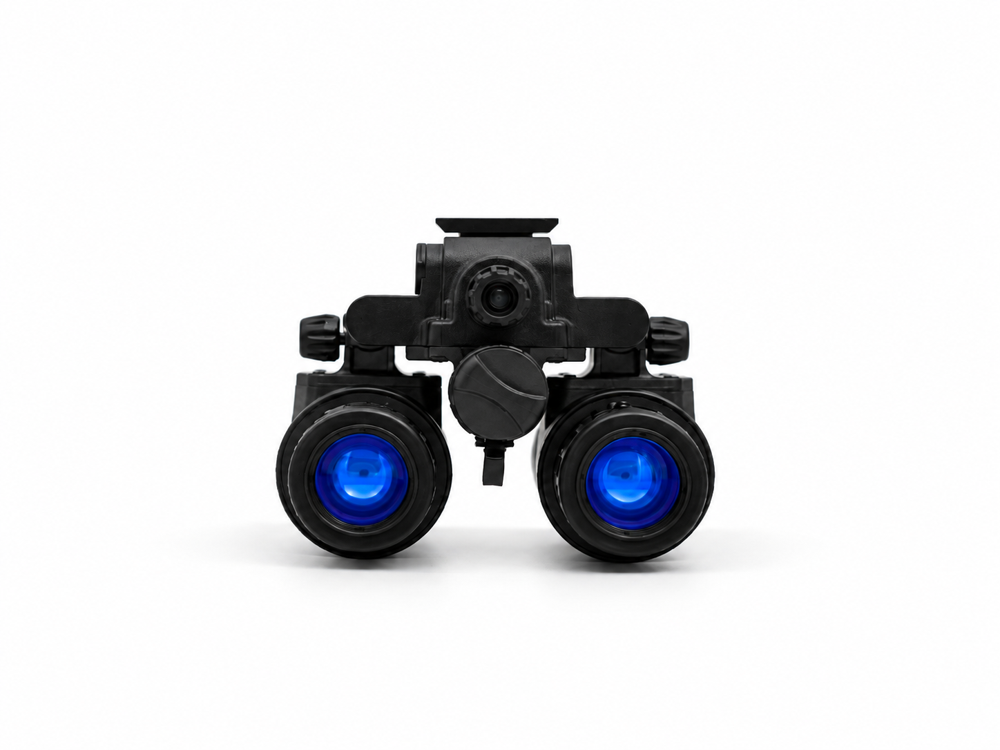 Tactical Optic with Blue Lenses